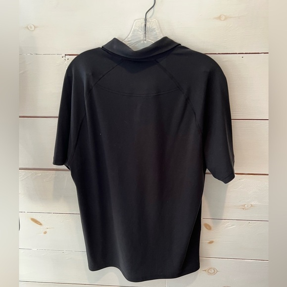 Rhone Men's Black Polo Shirt, size large, EUC, see photos - Picture 2 of 6
